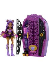 Monster High Skulltimate Secrets Bambola Clawdeen Wolf con guardaroba Mattel HXH85