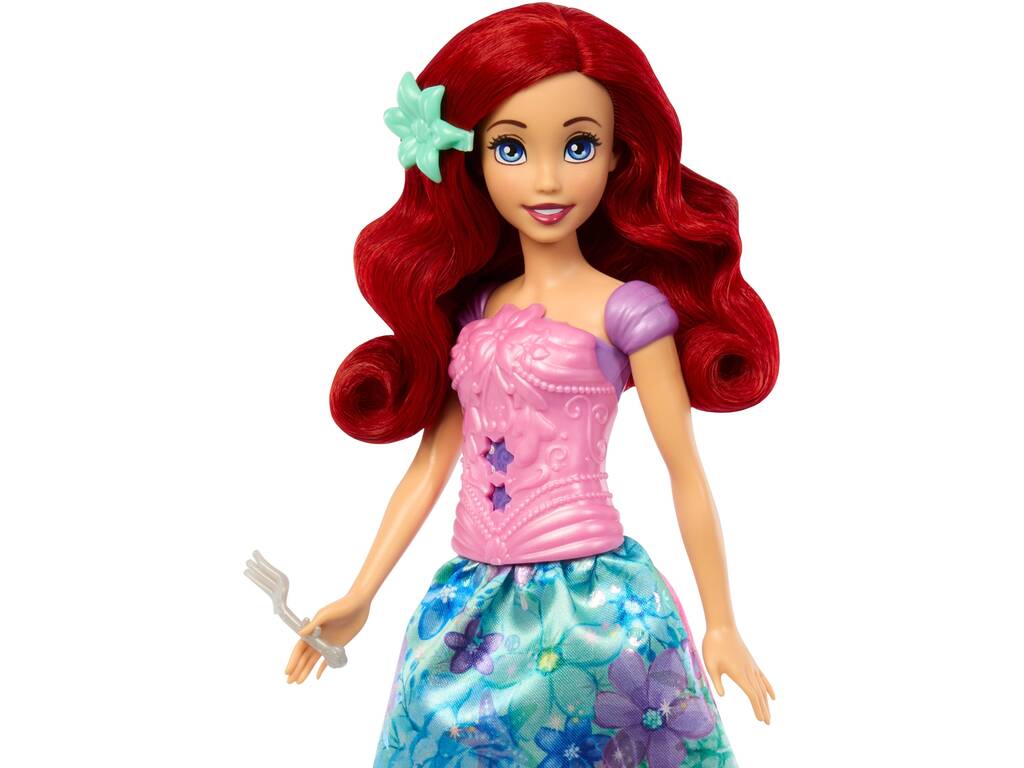 Disney Princess Boneca Ariel Spin And Reveal Mattel HTV88