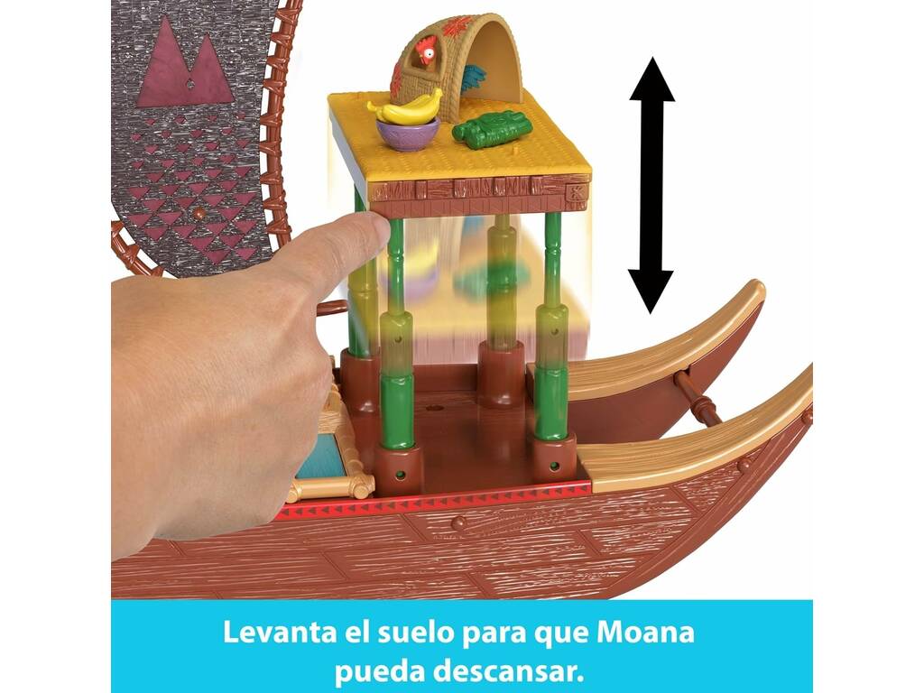 Vaiana 2 Canoa de Aventuras de Vaiana Mattel JBT78