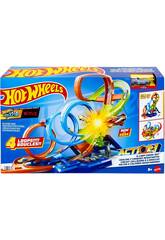 Hot Wheels Action 4 Looping Kollision Mattel HXR70