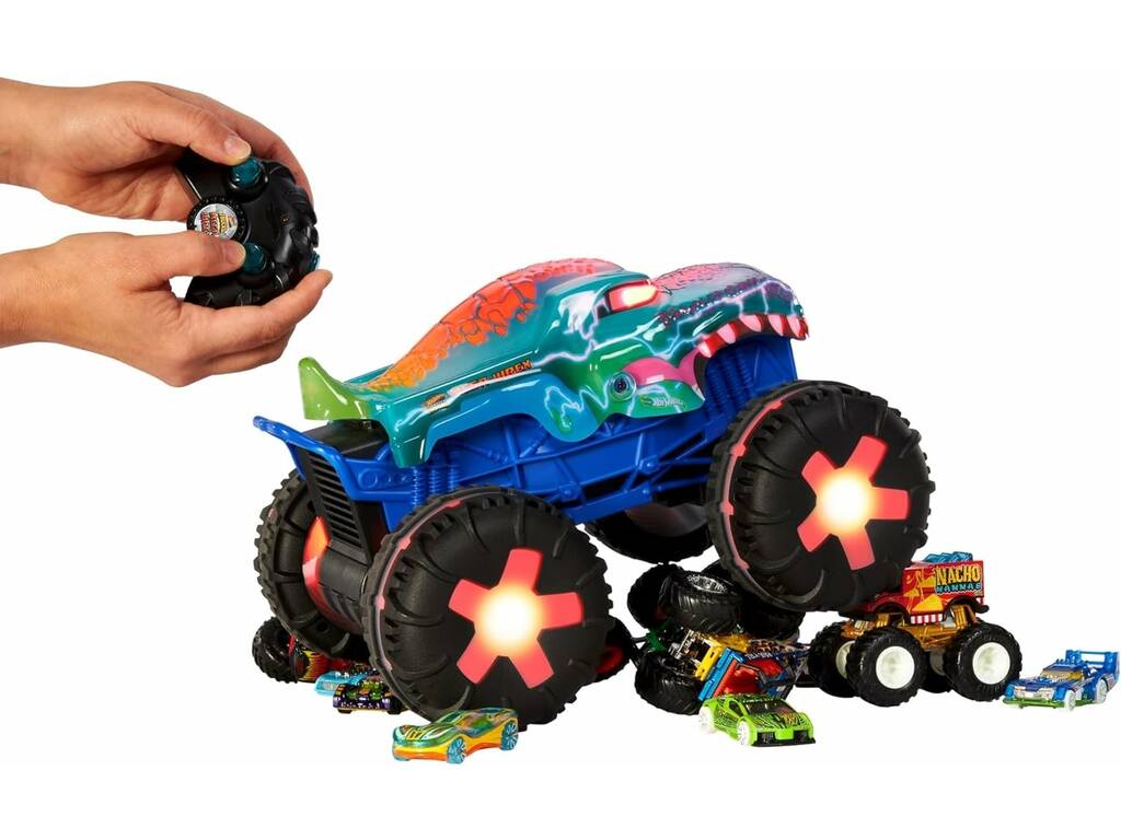 Hot Wheels Monster Trucks Funkferngesteuertes Mega Wrex Alive Mattel JBD90