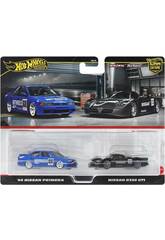 Hot Wheels Premium Pack 2 Cars Mattel HBL96