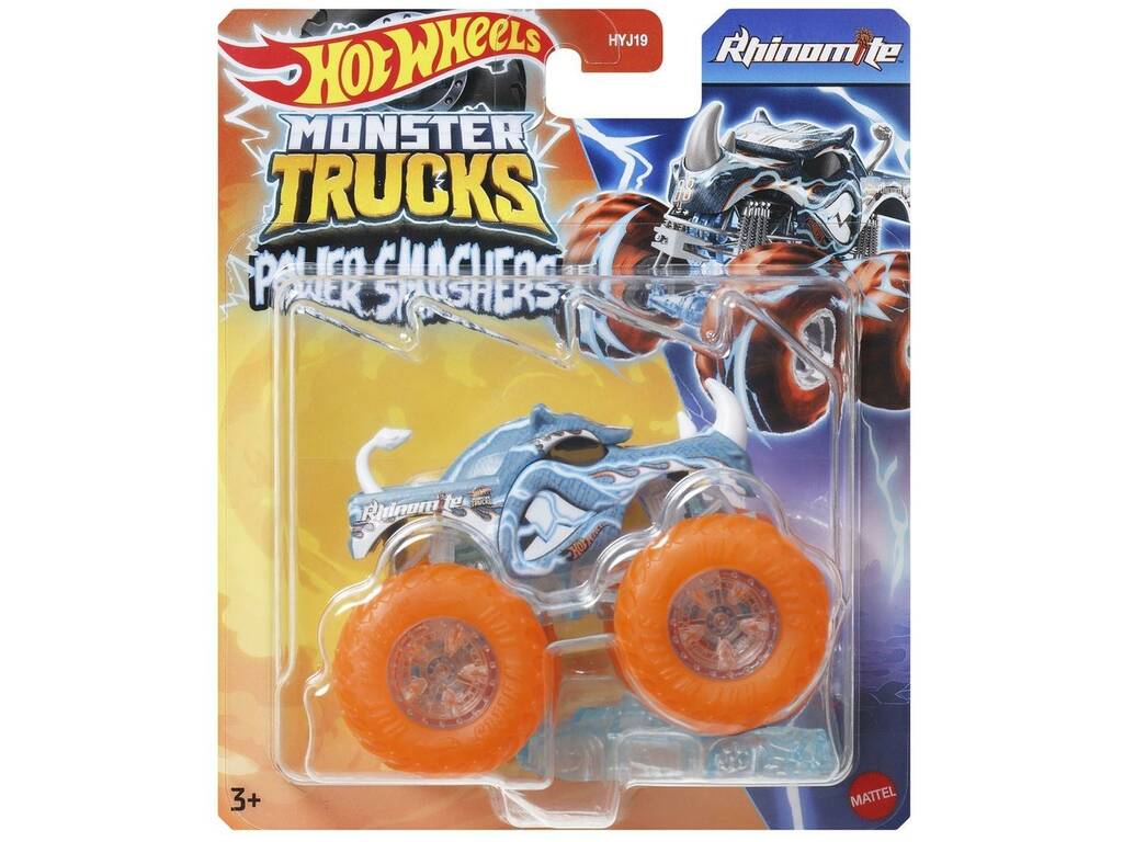 Véhicule Hot Wheels Monster Trucks Power Smashers Mattel HYJ19