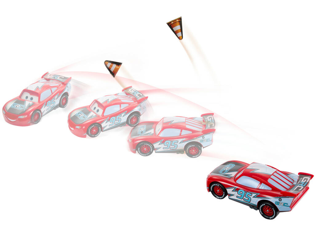 Cars GRC Lightning McQueen Drift and Run Mattel HXJ34