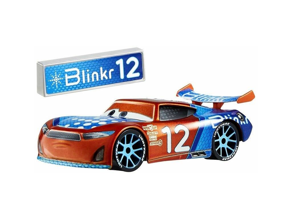 Cars Nascar Coche Metálico con Panel Mattel HYB65