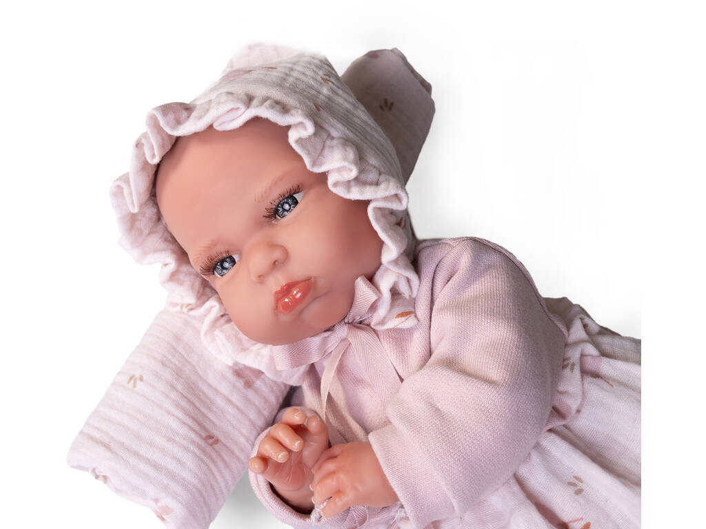 My Little Reborn Baby Doll Tufi 33 cm avec jupe Antonio Juan 82310