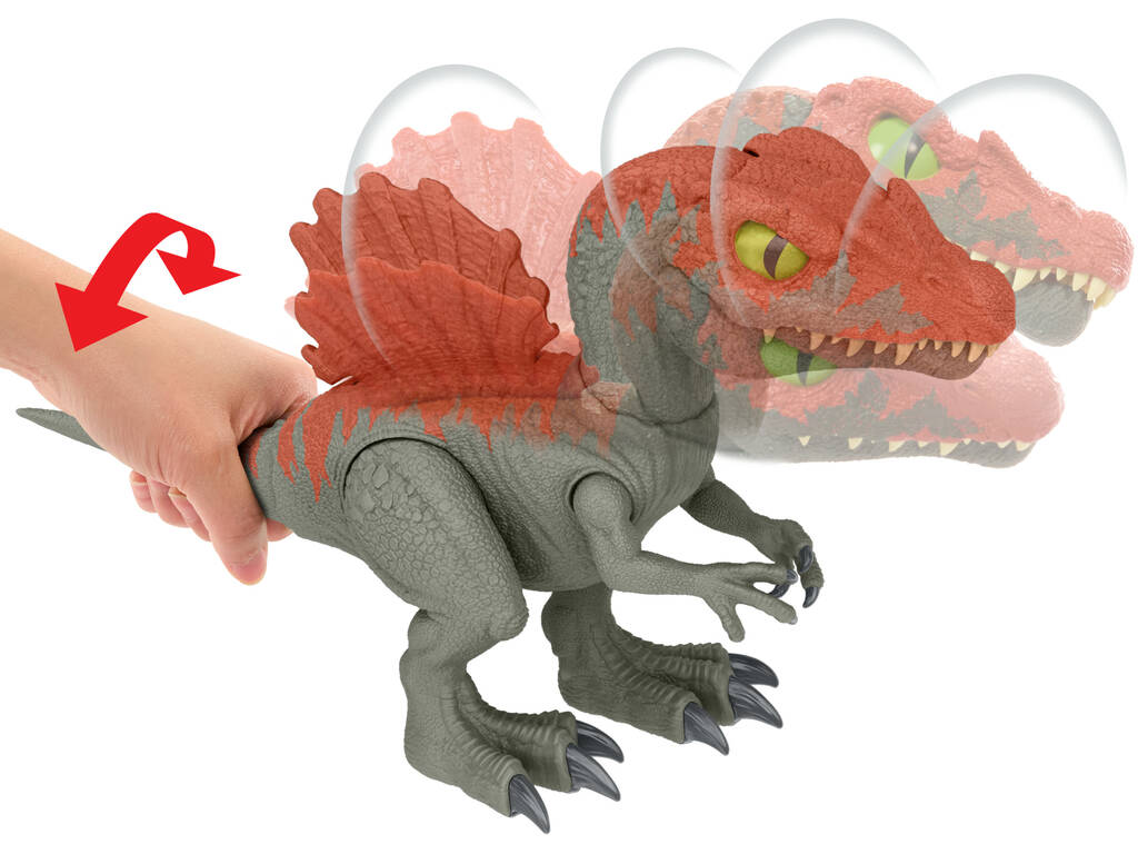 Jurassic World Spinosaurus Destrozajaulas Mattel HTP71