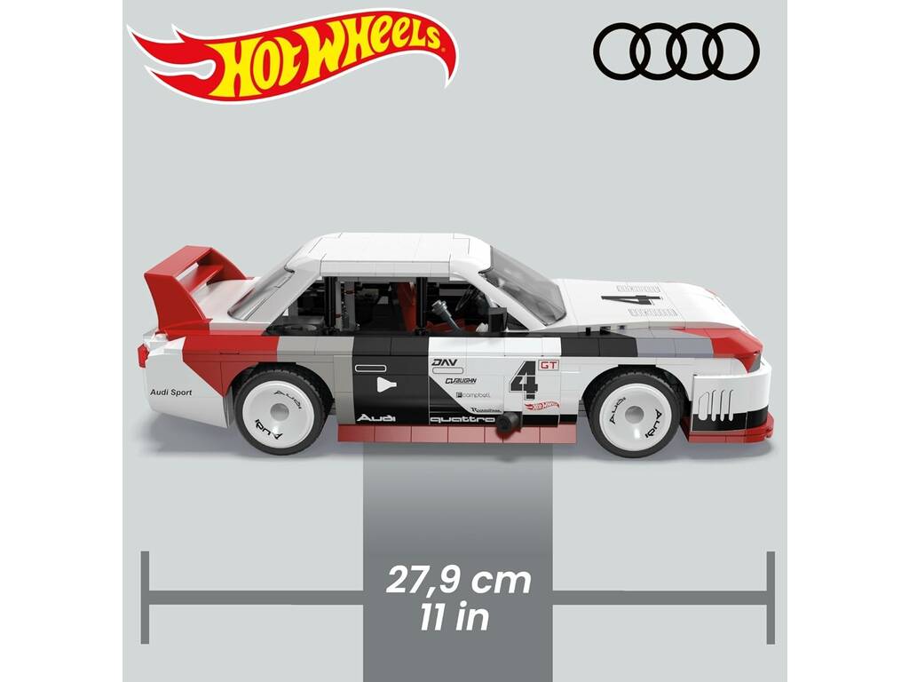 Mega Hot Wheels Audi 90 Quattro IMSA GTO Mattel HRY20