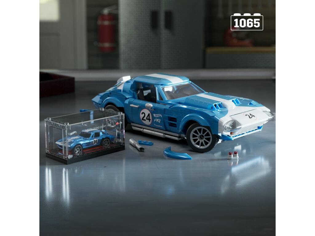 Hot Wheels Mega Chevrolet 63 Corvette Grand Sport Mattel HWW23