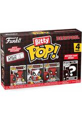 Funko Pop Bitty Deadpool Pack 4 Mini Figure 84959