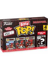 Funko Pop Bitty Deadpool Pack 4 Mini Figuras 84960