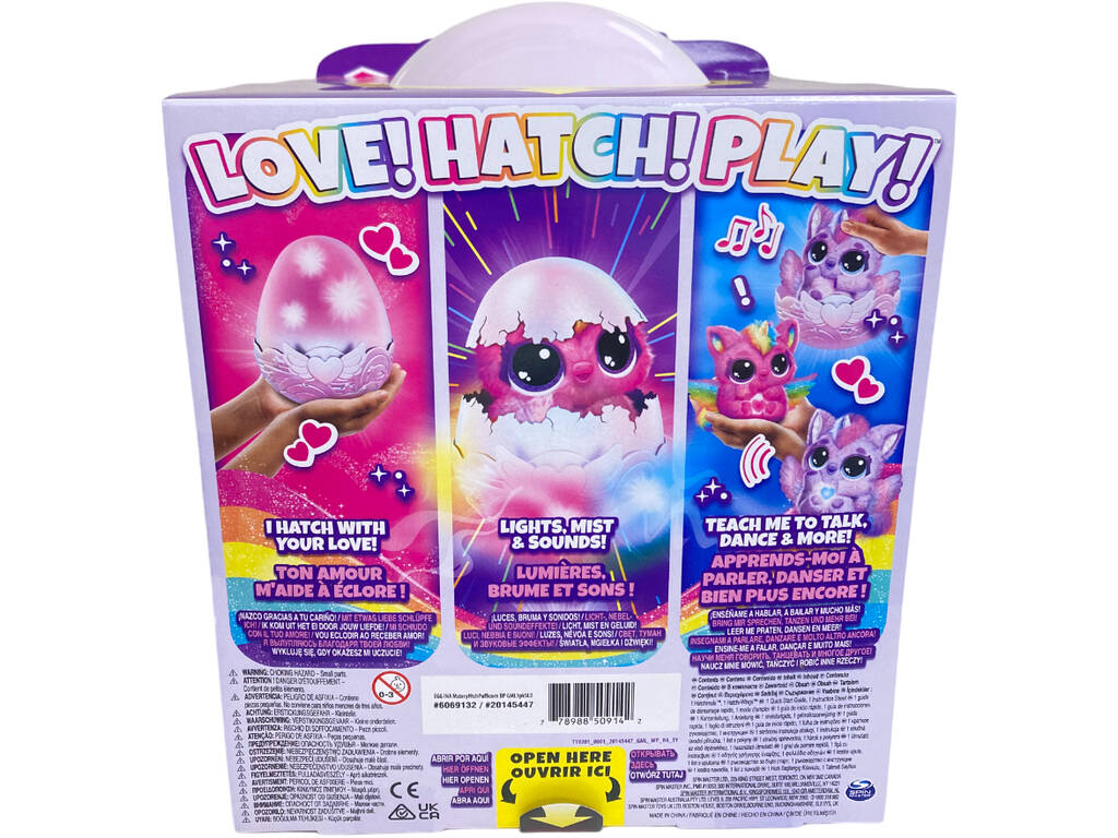 Hatchimals Alive Mystery Hatch Pufficorn Spin Master 6069132