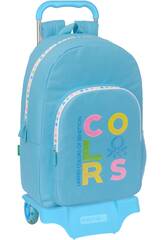 Groen Rucksack mit Wagen Benetton Spring von Safta 612451160