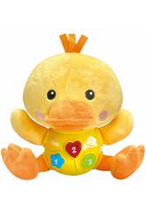 Canard en peluche 17,5 cm avec lumières et sons par Pelucheto SL88027