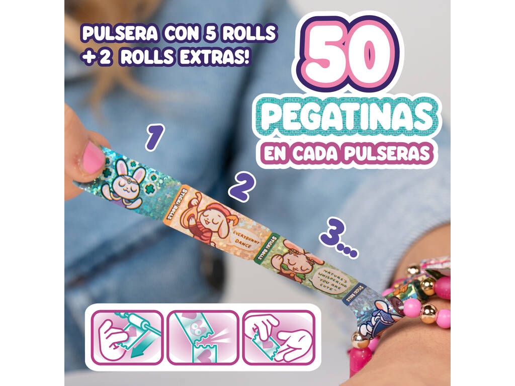 Sticki Rolls Pack Brazalete Famosa TCR01000