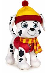 Peluche Paw Patrol Marshall Winter 20 cm Famosa 760023917