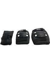 Conjunto de Protees Multidesporto X-Trem Tamanho M para Crianas com Cotoveleiras, Joelheiras e Munhequeiras