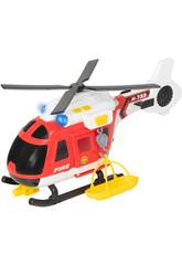 Teamsterz Helicptero de Resgate de Bombeiros com Luz e Sons HTI 1416845