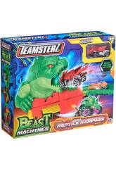 Teamsterz Beast Machines Reptile Rampage com Veculo HTI 1417557