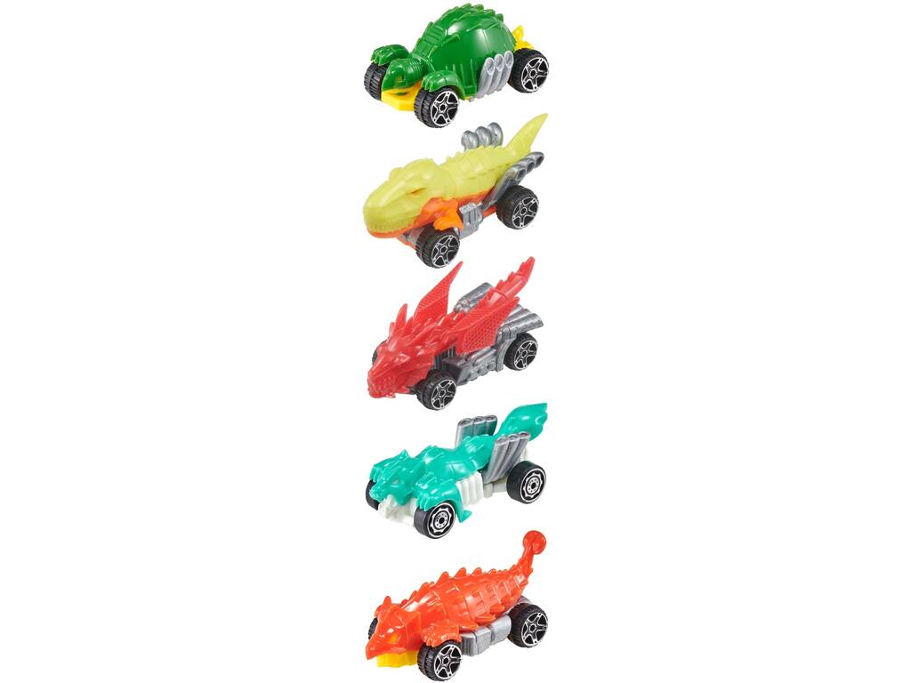 Teamsterz Pack 5 Cars Metal Beast Machines HTI 1417434