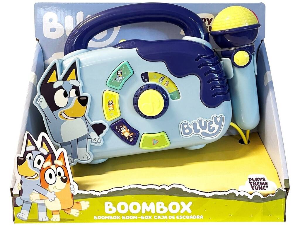 Boombox Bluey avec microphone HTI 1684942