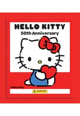 Enveloppe Hello Kitty 50e anniversaire avec 5 autocollants