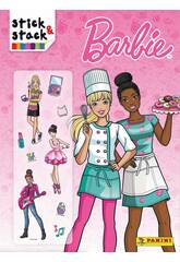 Livre d'autocollants Stick & Stack Barbie Panini