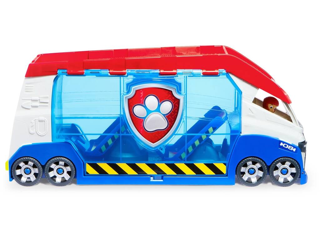 Paw Patrol Veicolo Patroller Launch & Rescue con figura Ryder e Quad Spin Master 6069338