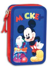 Plumier Triple Mickey Mouse Perona 82941