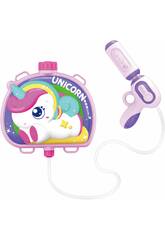 Mochila Lanza Agua Unicornio