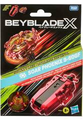 Beyblade X Set Premium Lanciatore con Soar Phoenix 9-60GF Hasbro F9324