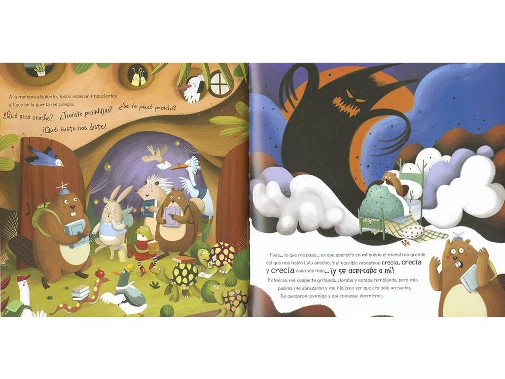 Livre La forêt des émotions Adieu cauchemars Bonjour Dream !