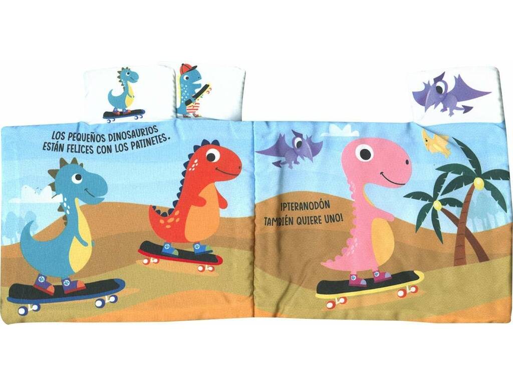 Livre en tissu Livres mous sur les dinosaures
