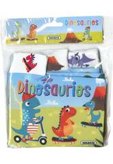 Livro de Tecido Livros Macios Dinossauros