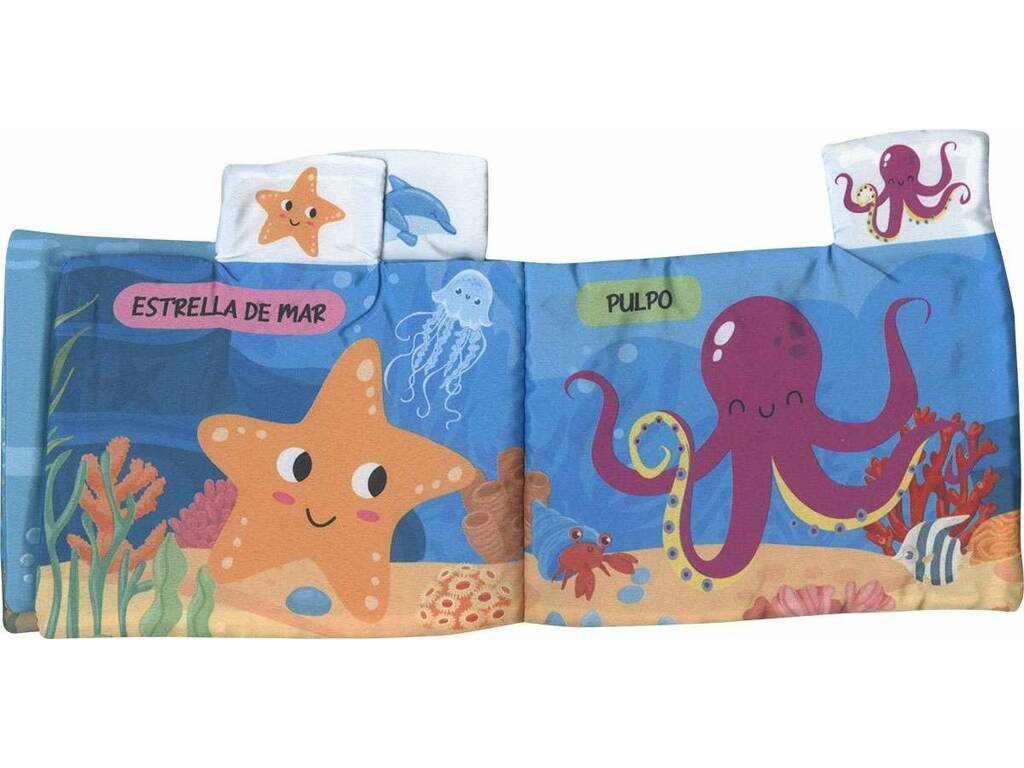 Livre en tissu Livres souples La mer