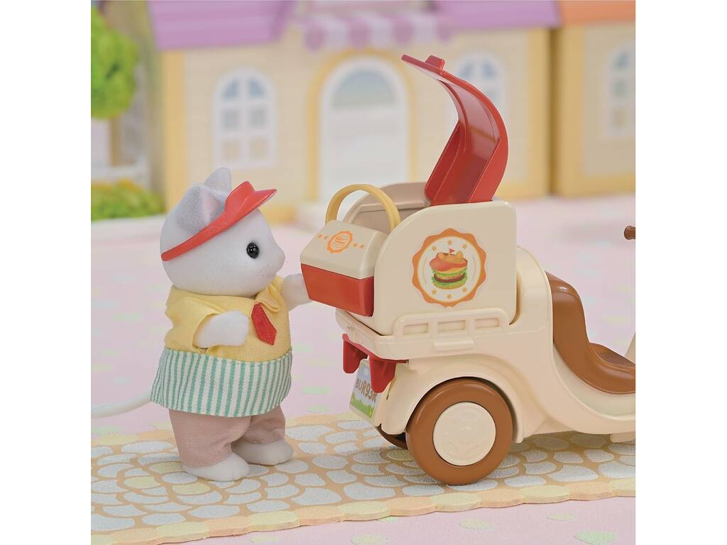 Sylvanian Families Hamburgerstand von Epoch zu stellen 5757