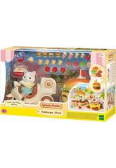 Sylvanian Families Chiosco di Hamburger di Epoch Para Imaginar 5757