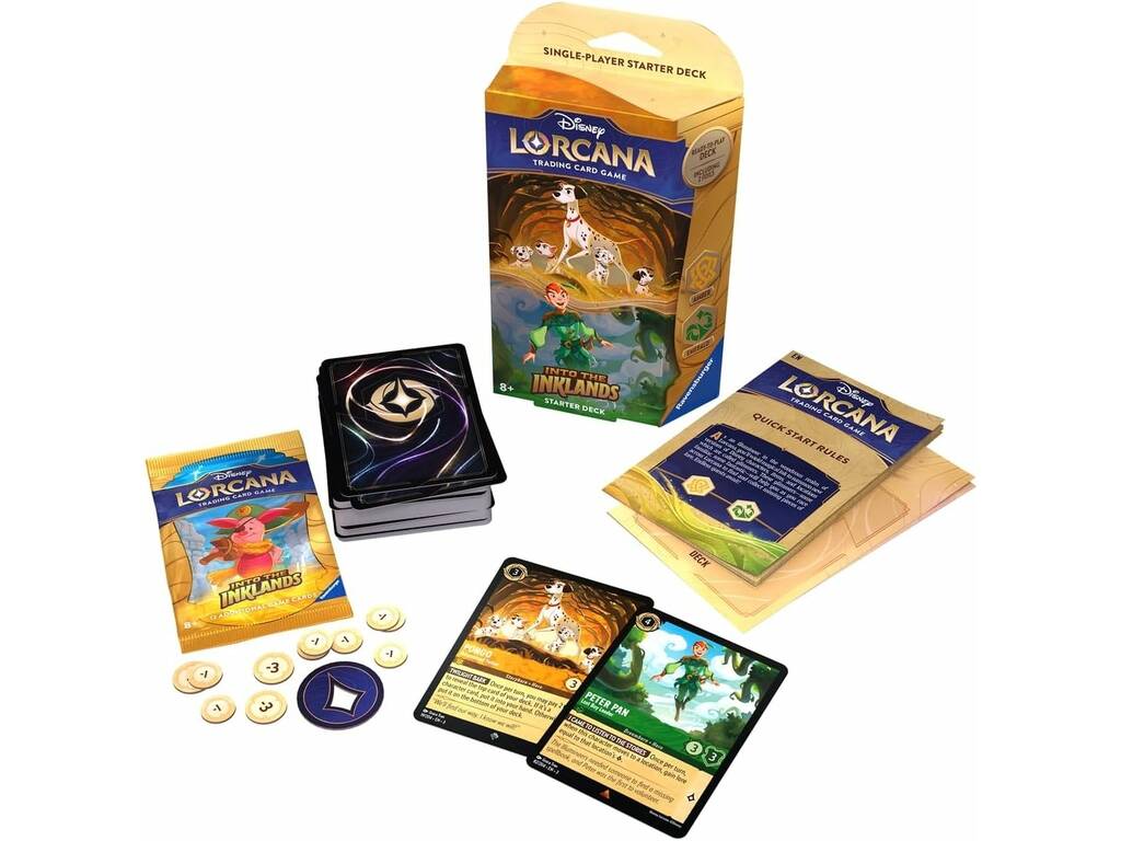 Disney Lorcana TCG Starter Deck Into The Inklands