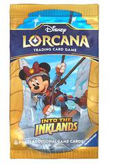 Enveloppe Disney Lorcana TCG avec 12 cartes Into The Inklands