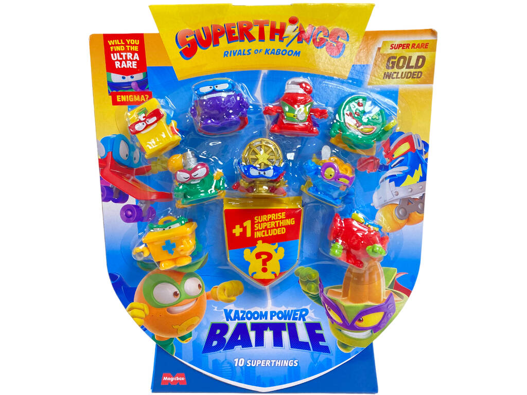 SuperThings Rivals Of Kaboom Kazoom Power Battle Pack 10 Figuras Magic Box PST15B016IN00