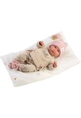 Puppe Baby Neugeborenes Mimi Weiner Kissen Eis von 42 cm. Llorens 74020