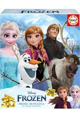 Puzzle Frozen 3D Lenticular mit 200 Teilen