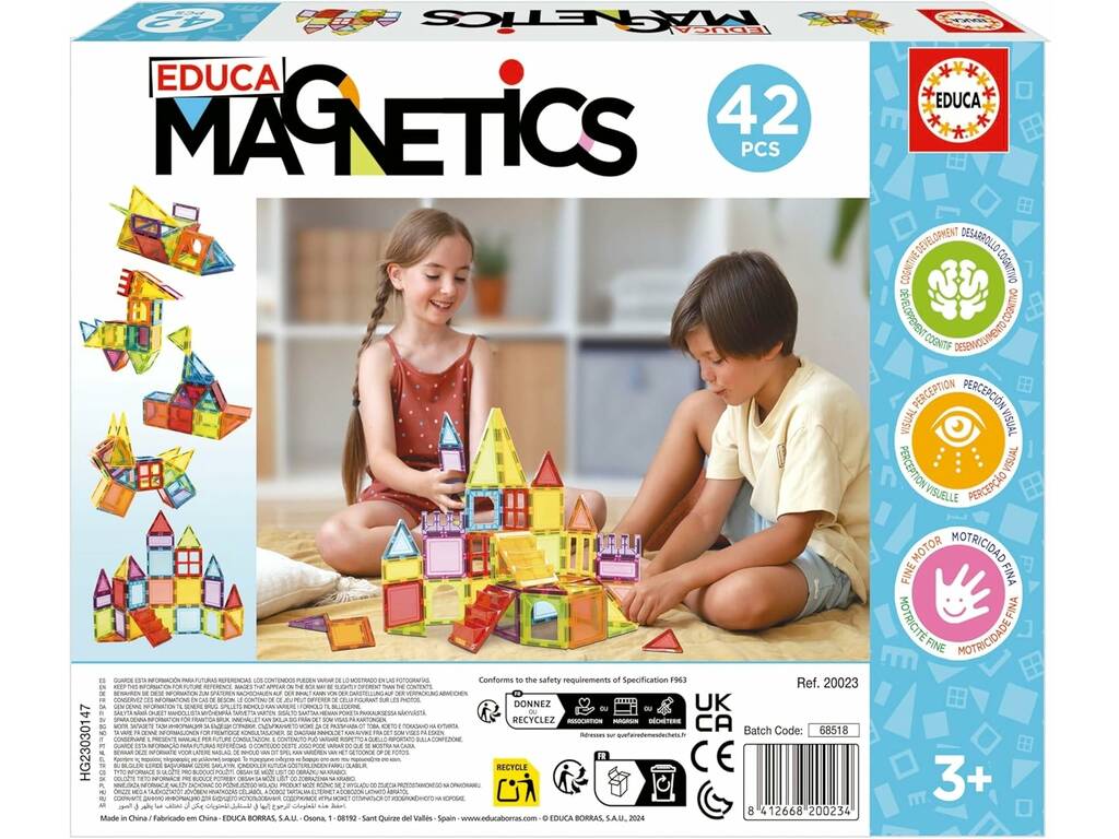 Educa Magnetics Pack 42 Piezas