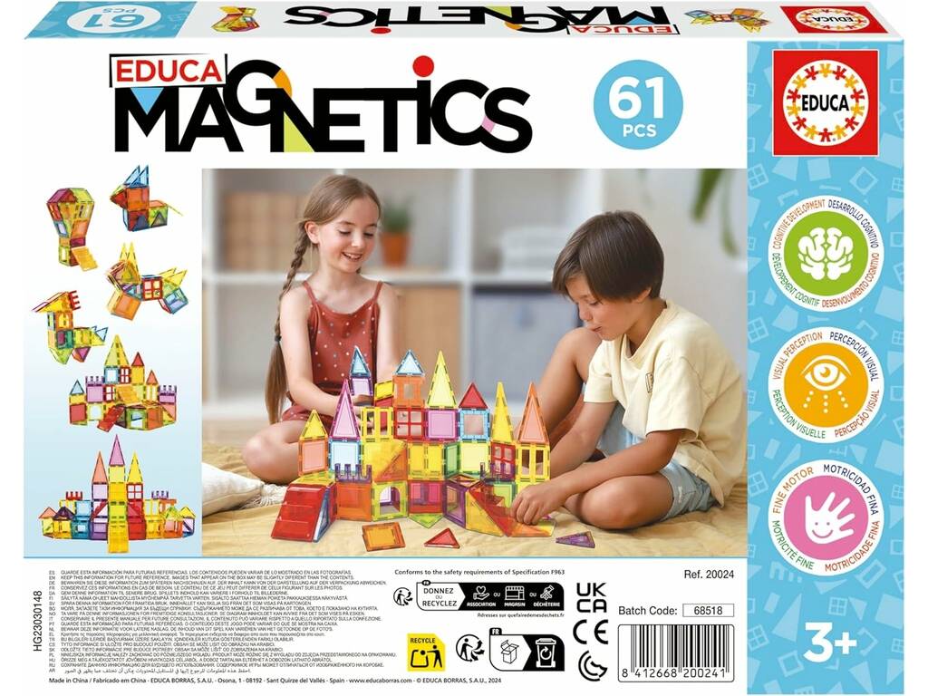 Educa Magnetics Pack 61 pezzi