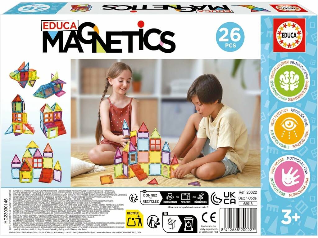 Educa Magnetics Pack 26 Piezas