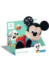 Peluche Disney Baby Mickey Gateos Clementoni 55573