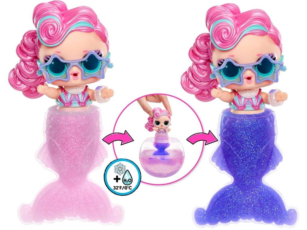 LOL Surprise Mermaids Boneca Surpresa com Acessórios