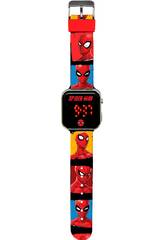 Spiderman LED-Uhr Kids SPD4903