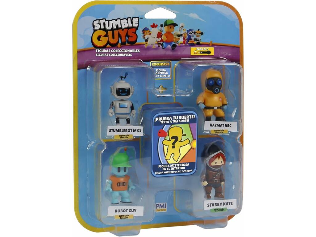 Stumble Guys Pack de 5 figurines