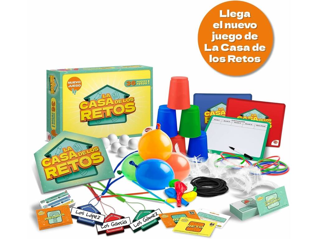 La Casa De Los Retos Nuevo Juego Bizak 35001940